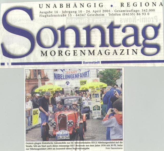 Sonntag Morgen Magazin, 24.04.2005