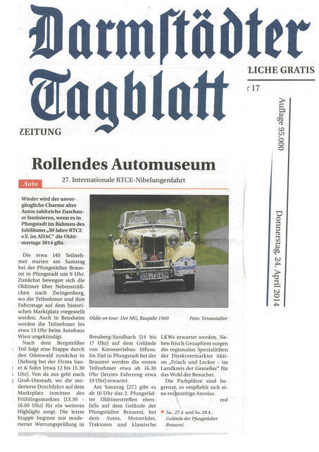 Darmstädter Tagblatt 2014-04-24