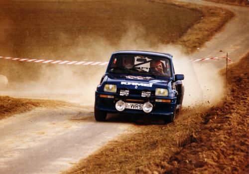 Klaus Aßmuth, Wilfried Knell 
Südhessen-Rallye 1984
1. Sonderprüfung, Rohrbach
