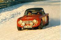 Isabell Busch / Hans-Werner Mattis
Triumph TR 4, AvD-Histo-Monte,
Nürburgring (Nordschleife), im Januar